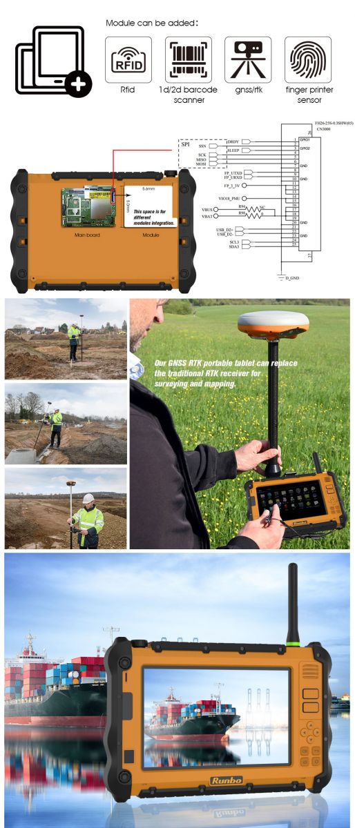 rugged industrial tablet